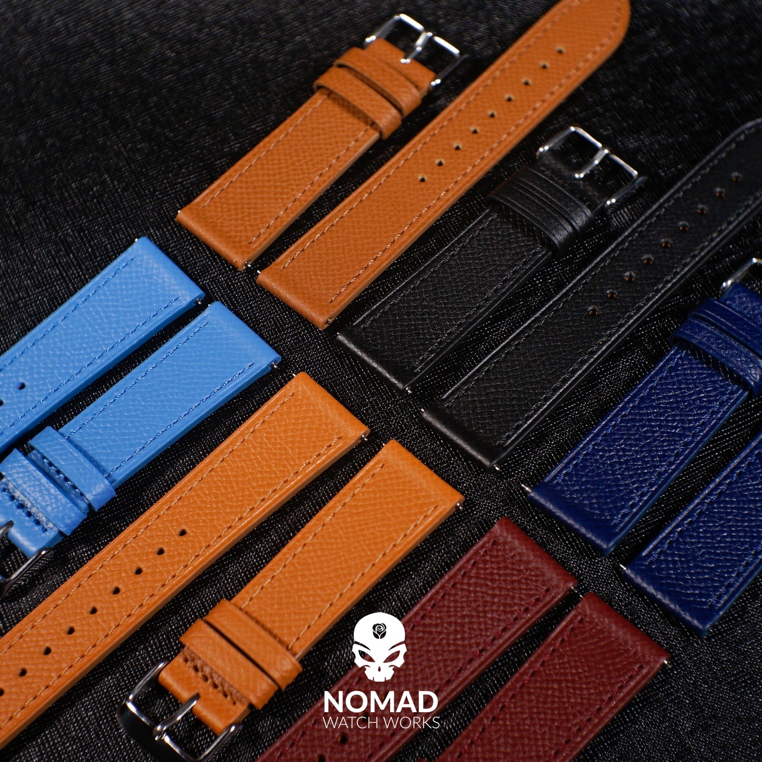 Dress Epsom Leather Strap in Black – Nomad Watch Works Intl