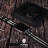 Lincoln Leather Bracelet in Black - Nomad watch Works