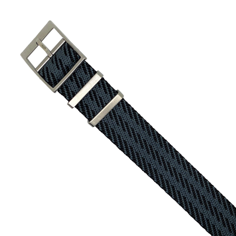 Lux Single Pass Strap in Black Grey