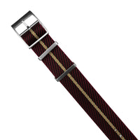 Lux Single Pass Strap in Burgundy Sand