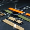 Apple Watch Nylon Zulu Strap in Orange