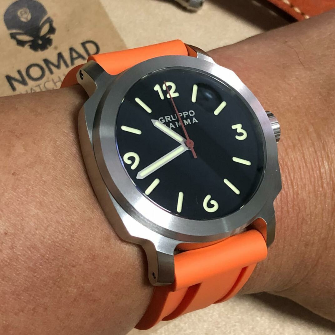 V3 Silicone Strap in Orange