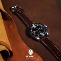 Quick Release Classic Leather Watch Strap in Brown