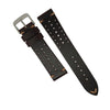 Premium Rally Leather Watch Strap in Brown