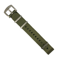 Seat Belt Nato Strap in Olive