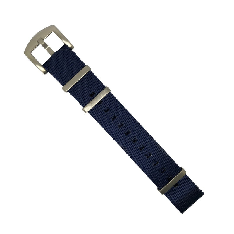 Seat Belt Nato Strap in Navy