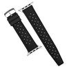 Tropik FKM Rubber Strap in Black (Apple Watch)