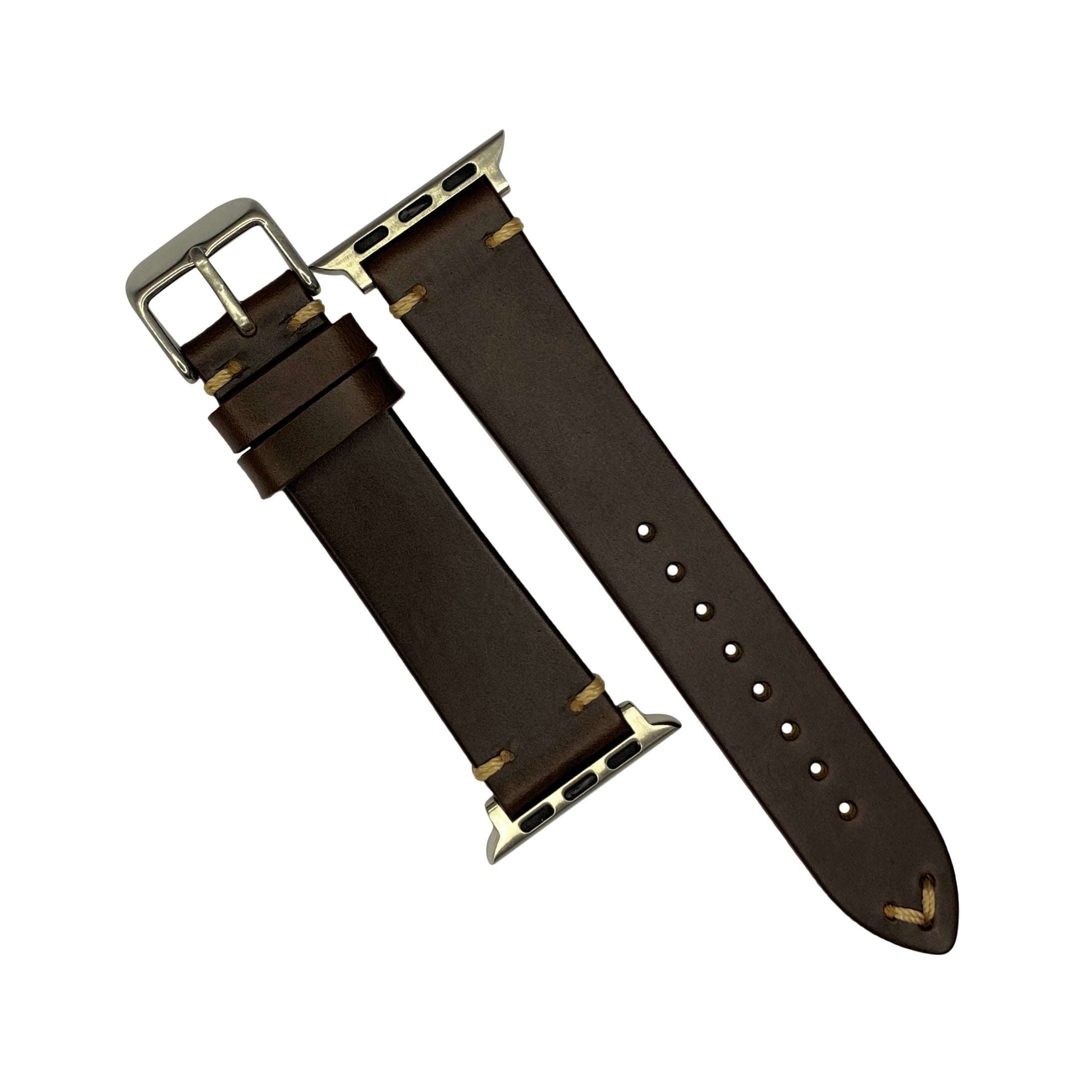 Vintage Horween Leather Strap in Chromexcel® Brown (Apple Watch)