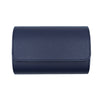 Saffiano Leather Watch Case in Navy (2 Slots)