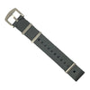 Seat Belt Nato Strap in Grey